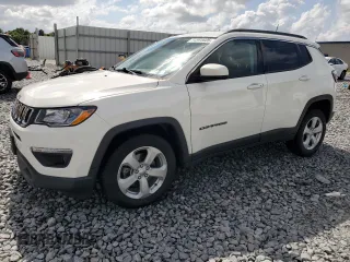 2020 Jeep Compass Latitude with VIN 3C4NJDBB2LT219705, listed as a Copart auction lot 54564605 with 51,023 mi miles and Salvage title. Bid and sale history available at DreamBid. Image 1.