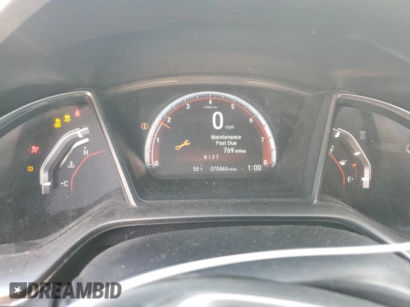 2019 Honda Civic Si z VIN 2HGFC1E58KH705530, wystawiony jako Copart lot #47321205 z przebiegiem 70 444 mil mil oraz Szkoda całkowita • Salvage title. Historia ofert i sprzedaży dostępna na DreamBid. Obrazek 9.