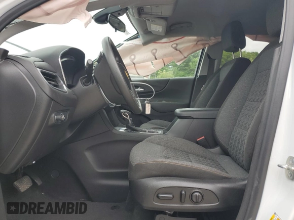2023 Chevrolet Equinox LT with VIN 3GNAXUEG5PS214411, listed as a Copart auction lot 57263425 with 36,182 mi miles and Salvage title. Bid and sale history available at DreamBid. Image 7.