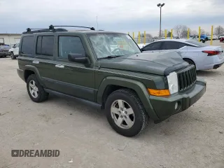 2006 Jeep Commander with VIN 1J8HG48K06C297654, listed as a Copart auction lot 51000155 with 126,235 mi miles and Salvage Title. Bid and sale history available at DreamBid. Image 4.