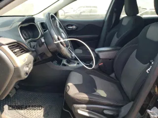 2014 Jeep Cherokee Latitude with VIN 1C4PJLCSXEW320764, listed as a Copart auction lot 83899244 with 140,904 mi miles and Salvage Title. Bid and sale history available at carsss.com. Image 7.