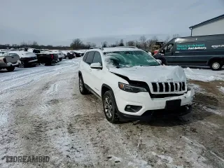 2020 Jeep Cherokee Latitude Plus with VIN 1C4PJMLB1LD530913, listed as a Copart auction lot 44709655 with 77,541 mi miles and Salvage Title. Bid and sale history available at carsss.com. Image 12.