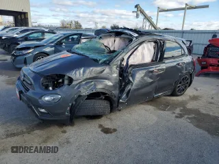 2018 FIAT 500X Urbana Edition with VIN ZFBCFXCB3JP712337, listed as a Copart auction lot 78670584 with 0 mi miles and Salvage Title. Bid and sale history available at carsss.com. Image 1.