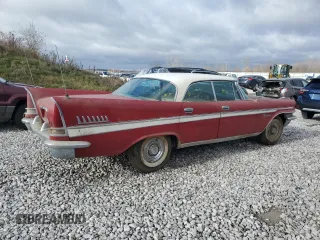 1957 Chrysler New Yorker z VIN N5722394, wystawiony jako Copart lot #81414084 z przebiegiem 18 527 mil mil oraz Tytuł czysty. Historia ofert i sprzedaży dostępna na DreamBid. Obrazek 3.