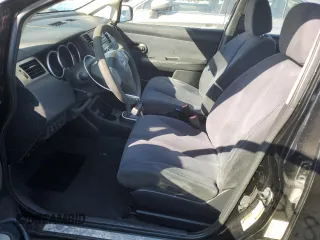 2007 Nissan Versa 1.8 S with VIN 3N1BC13E87L409263, listed as a Copart auction lot 53565105 with 124,860 mi miles and Salvage Title. Bid and sale history available at carsss.com. Image 7.