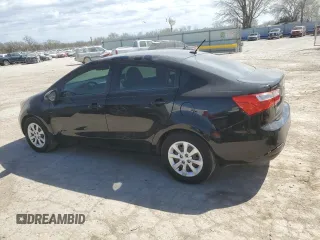 2013 Kia Rio LX with VIN KNADM4A36D6225190, listed as a Copart auction lot 50087115 with 64,895 mi miles and Salvage Title. Bid and sale history available at carsss.com. Image 2.
