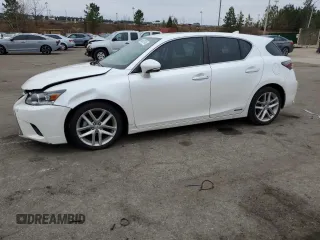 2017 Lexus CT with VIN JTHKD5BH2H2298577, listed as a Copart auction lot 86628704 with 92,177 mi miles and Salvage Title. Bid and sale history available at carsss.com. Image 1.