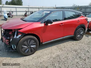 2023 Nissan ARIYA PLATINUM+ with VIN JN1DF0CD9PM700720, listed as a Copart auction lot 65846364 with 8,101 mi miles and Salvage Title. Bid and sale history available at carsss.com. Image 1.