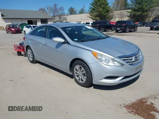 2012 Hyundai Sonata GLS with VIN 5NPEB4AC7CH331701, listed as a IAAI auction lot 42112081 with 122,050 mi miles. Bid and sale history available at carsss.com. Image 1.
