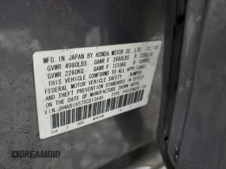 2005 Acura RL z VIN JH4KB16575C013649, wystawiony jako Copart lot #61172125 z przebiegiem 140 503 mil mil oraz Czysty tytuł • Clean title. Historia ofert i sprzedaży dostępna na DreamBid. Obrazek 12.
