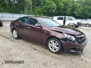 2013 Kia Optima EX with VIN 5XXGN4A78DG150560, listed as a Copart auction lot 59617265 with 212,739 mi miles and Salvage title. Bid and sale history available at DreamBid. Image 4.