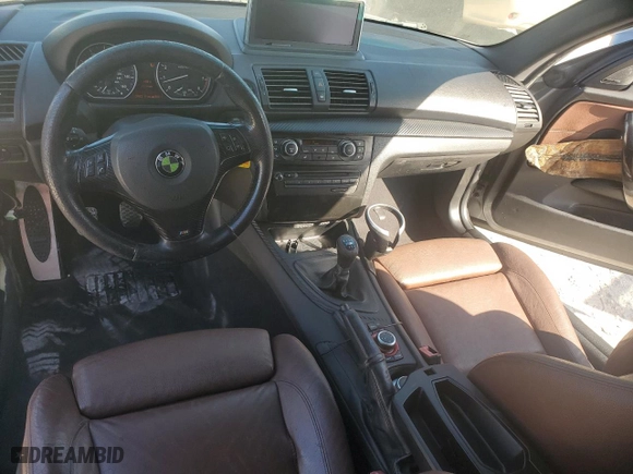 2011 BMW 1 Series 135i with VIN WBAUC9C5XBVM10215, listed as a Copart auction lot 41676675 with 0 mi miles and Clean Title. Bid and sale history available at carsss.com. Image 8.