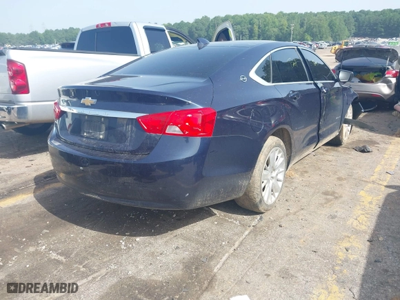 2017 Chevrolet Impala LS with VIN 2G11X5S3XH9145500, listed as a IAAI auction lot 40018754 with 95,209 mi miles. Bid and sale history available at carsss.com. Image 4.