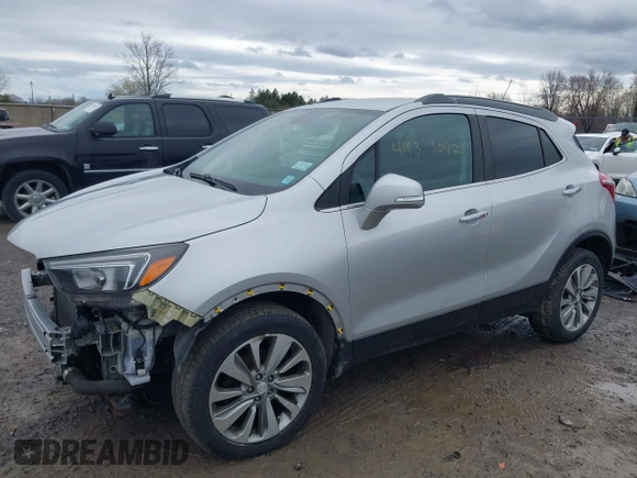 2017 Buick Encore Preferred with VIN KL4CJESB1HB005644, listed as a IAAI auction lot 41933042 with 85,197 mi miles and . Bid and sale history available at carsss.com. Image 18.