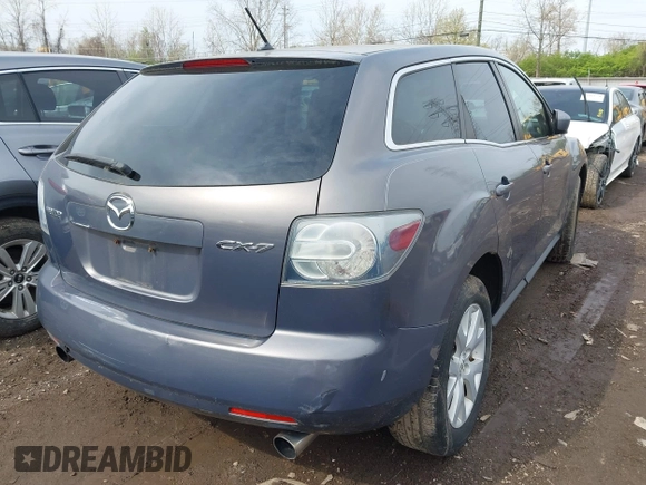 2009 Mazda CX-7 Grand Touring with VIN JM3ER29L090226340, listed as a IAAI auction lot 42035530 with 189,912 mi miles. Bid and sale history available at carsss.com. Image 4.