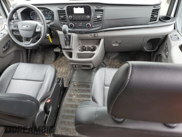2024 Ford Transit Cargo with VIN 1FTBR1C87RKB09286, listed as a Copart auction lot 48544955 with 4,343 mi miles and Salvage Title. Bid and sale history available at DreamBid. Image 8.