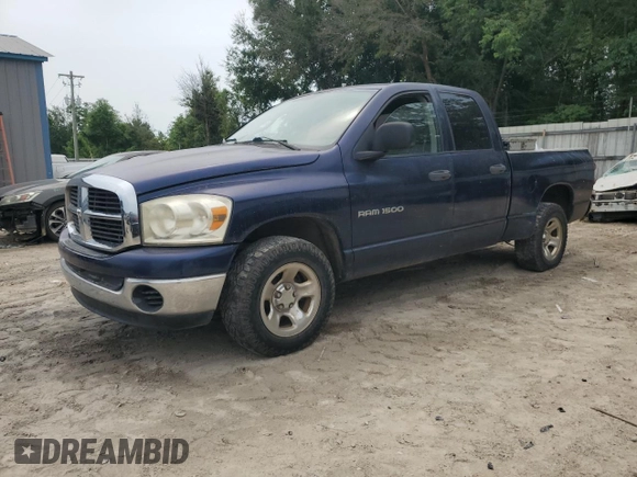2007 Dodge 1500 SLT with VIN 1D7HA18P37J506018, listed as a Copart auction lot 55928235 with 237,464 mi miles and Clean Title. Bid and sale history available at DreamBid. Image 1.