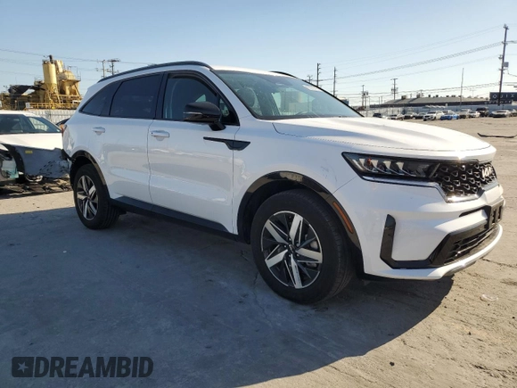 2023 Kia Sorento S with VIN 5XYRL4LC5PG208066, listed as a Copart auction lot 45376745 with 16,943 mi miles and Salvage Title. Bid and sale history available at DreamBid. Image 4.