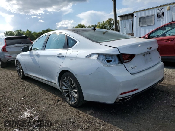 2015 Hyundai Genesis 3.8L with VIN KMHGN4JEXFU073049, listed as a Copart auction lot 68503014 with 113,609 mi miles and Salvage Title. Bid and sale history available at carsss.com. Image 2.
