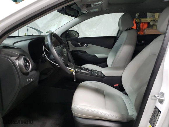 2022 Hyundai Kona Electric Limited with VIN KM8K53AG4NU147442, listed as a Copart auction lot 42278803 with 5,071 mi miles. Bid and sale history available at carsss.com. Image 7.