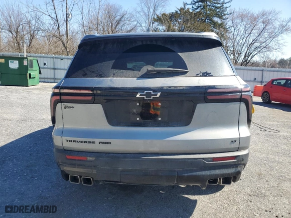2024 Chevrolet Traverse AWD LT with VIN 1GNEVGKS5RJ201180, listed as a Copart auction lot 48408565 with 5,812 mi miles and Salvage Title. Bid and sale history available at carsss.com. Image 6.