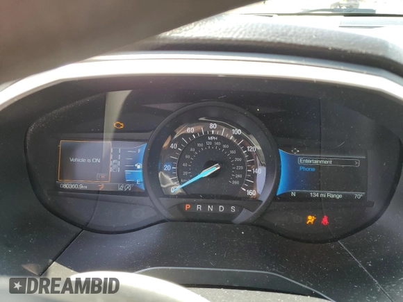 2021 Ford Edge SE with VIN 2FMPK4G99MBA58726, listed as a Copart auction lot 56795185 with 80,360 mi miles and Salvage title. Bid and sale history available at DreamBid. Image 9.
