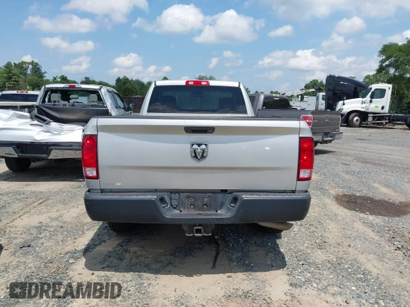 2018 Ram 1500 Tradesman with VIN 3C6JR6DG8JG129127, listed as a IAAI auction lot 42540299 with 117,414 mi miles and . Bid and sale history available at DreamBid. Image 16.