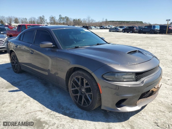 2019 Dodge Charger R/T with VIN 2C3CDXCT5KH588271, listed as a Copart auction lot 48495045 with 137,597 mi miles and Salvage Title. Bid and sale history available at carsss.com. Image 4.