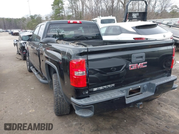 2016 GMC Sierra 1500 with VIN 1GTV2LEC8GZ194268, listed as a IAAI auction lot 41709649 with 165,142 mi miles and . Bid and sale history available at carsss.com. Image 3.