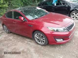 2014 Kia Optima SX Turbo with VIN 5XXGR4A67EG318928, listed as a IAAI auction lot 42674586 with 151,198 mi miles and . Bid and sale history available at DreamBid. Image 1.