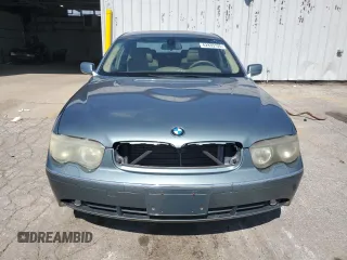 2004 BMW 7 Series 745Li with VIN WBAGN63414DS47413, listed as a Copart auction lot 62835195 with 118,457 mi miles and Clean title. Bid and sale history available at DreamBid. Image 5.