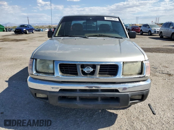 2000 Nissan Frontier XE with VIN 1N6DD26S7YC430643, listed as a Copart auction lot 59386765 with 204,851 mi miles and Salvage title. Bid and sale history available at DreamBid. Image 5.
