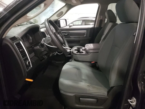 2018 Ram 1500 Big Horn with VIN 1C6RR7GG9JS307284, listed as a Copart auction lot 52587435 with 104,823 mi miles and Salvage title. Bid and sale history available at DreamBid. Image 7.