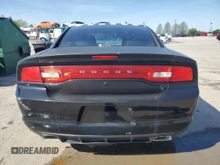 2013 Dodge Charger Police with VIN 2C3CDXAT7DH592327, listed as a Copart auction lot 54101605 with 0 mi miles and Clean Title. Bid and sale history available at carsss.com. Image 6.