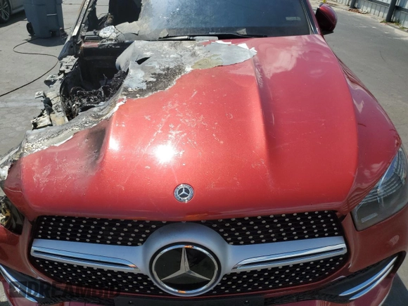 2020 Mercedes-Benz GLE 450 with VIN 4JGFB5KB3LA001511, listed as a Copart auction lot 52548855 with Not provided miles and Non repairable. Bid and sale history available at DreamBid. Image 12.