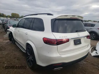 2020 Mercedes-Benz GLS with VIN 4JGFF8GE1LA228124, listed as a Copart auction lot 72089253 with 42,846 mi miles. Bid and sale history available at carsss.com. Image 2.