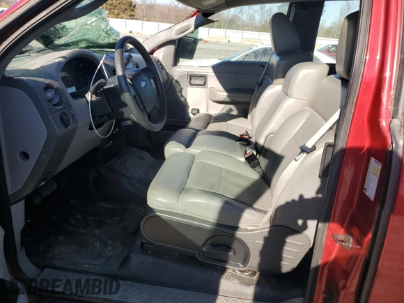 2007 Ford F-150 XL with VIN 1FTPX12V57KC72793, listed as a Copart auction lot 43690065 with 152,665 mi miles and Salvage title. Bid and sale history available at DreamBid. Image 7.