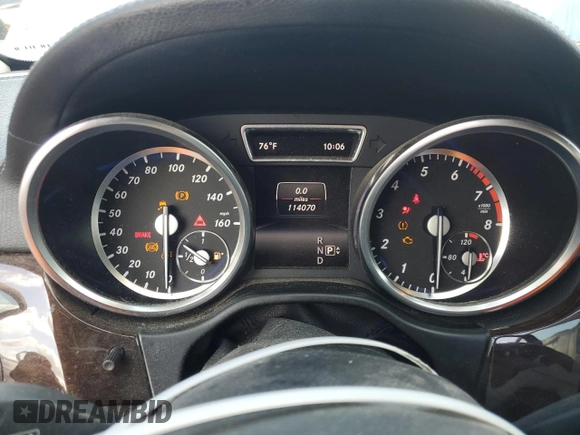 2014 Mercedes-Benz GL 450 с VIN 4JGDF7CE3EA303495, выставлен на аукционе Copart как лот 55121695 с пробегом 114 070 миль миль и Чистый • Clean title. История ставок и продаж доступна на DreamBid. Изображение 9.