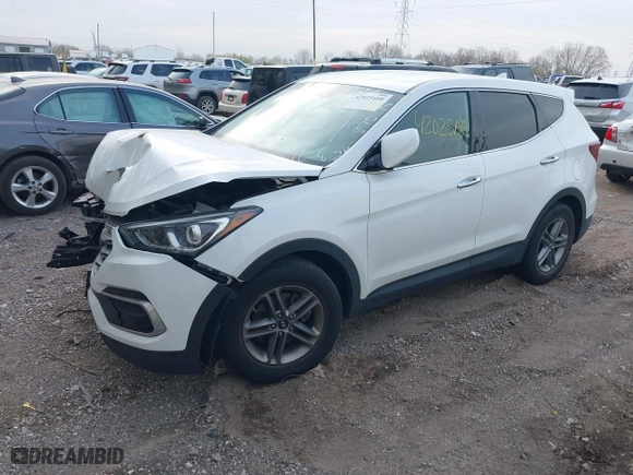 2017 Hyundai Santa Fe Sport 2.4L with VIN 5XYZTDLB6HG418751, listed as a IAAI auction lot 42025188 with 79,516 mi miles. Bid and sale history available at carsss.com. Image 18.