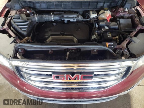 2017 GMC Acadia SLE z VIN 1GKKNLLA1HZ279308, wystawiony jako Copart lot #55702685 z przebiegiem 181 135 mil mil oraz Czysty tytuł • Clean title. Historia ofert i sprzedaży dostępna na DreamBid. Obrazek 12.