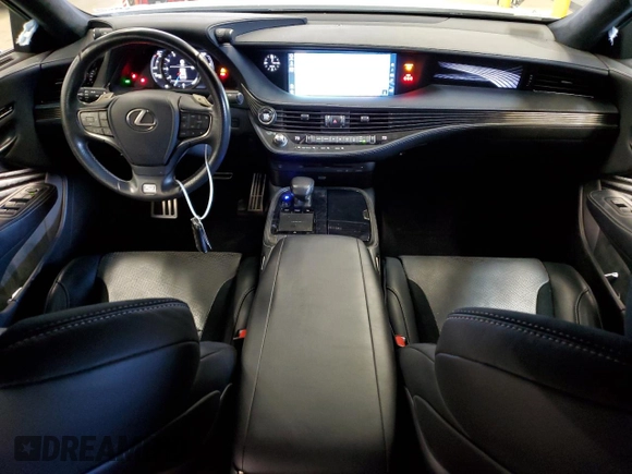 2019 Lexus LS 500 with VIN JTHC51FF0K5006952, listed as a Copart auction lot 87219154 with 38,788 mi miles and Salvage title. Bid and sale history available at DreamBid. Image 8.