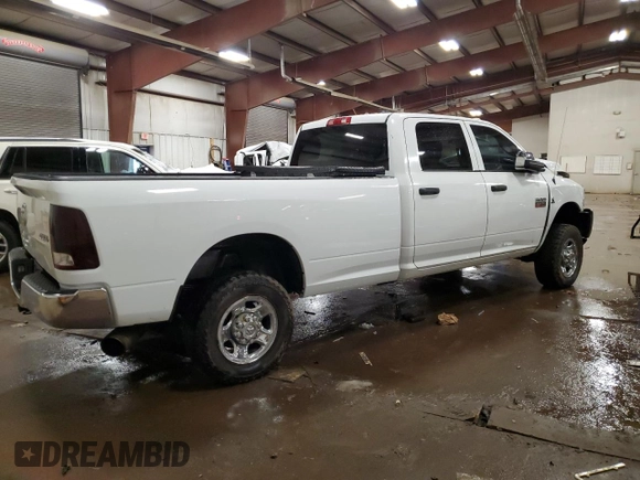 2012 Ram 2500 ST with VIN 3C6UD5HL1CG171428, listed as a Copart auction lot 45111445 with 213,559 mi miles and Clean Title. Bid and sale history available at carsss.com. Image 3.