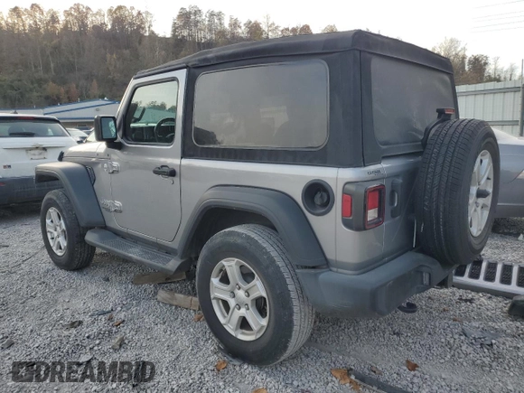 2021 Jeep Wrangler Sport S with VIN 1C4GJXAN6MW542771, listed as a Copart auction lot 78093614 with 26,675 mi miles and Salvage Title. Bid and sale history available at DreamBid. Image 2.