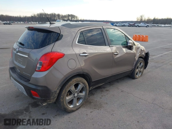 2014 Buick Encore Leather with VIN KL4CJCSB3EB739931, listed as a IAAI auction lot 41891726 with 113,473 mi miles and . Bid and sale history available at carsss.com. Image 4.