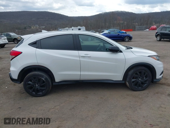 2022 Honda HR-V Sport with VIN 3CZRU6H18NM776130, listed as a IAAI auction lot 41894467 with 12,731 mi miles and . Bid and sale history available at carsss.com. Image 13.