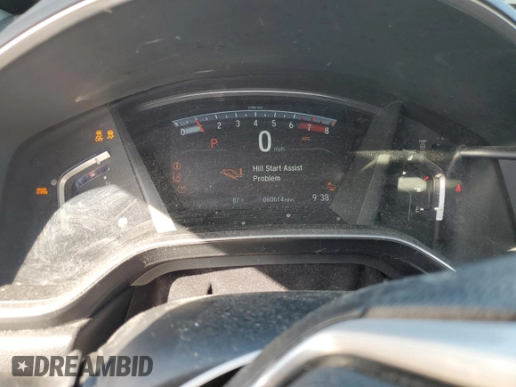 2020 Honda CR-V EX with VIN 7FARW1H56LE006181, listed as a Copart auction lot 60908525 with 60,614 mi miles and Salvage title. Bid and sale history available at DreamBid. Image 9.