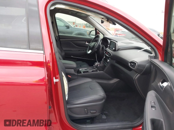 2019 Hyundai Santa Fe Limited with VIN 5NMS53AD2KH110435, listed as a IAAI auction lot 41712962 with 76,589 mi miles. Bid and sale history available at carsss.com. Image 5.