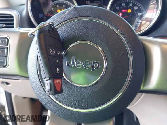 2012 Jeep Grand Cherokee Limited with VIN 1C4RJEBG7CC227488, listed as a IAAI auction lot 41881061 with 185,327 mi miles. Bid and sale history available at carsss.com. Image 11.