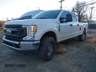2021 Ford Super Duty F-250 SRW XL with VIN 1FT7W2B6XMED85909, listed as a IAAI auction lot 41154972 with 78,192 mi miles. Bid and sale history available at carsss.com. Image 2.