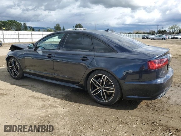 2016 Audi A6 2.0T Premium with VIN WAUFFAFCXGN185930, listed as a Copart auction lot 47794515 with 83,334 mi miles and Salvage Title. Bid and sale history available at carsss.com. Image 2.